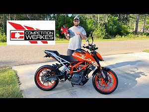 KTM Duke 390 CHAMBER DELETE! **COMPETITION WERKES**