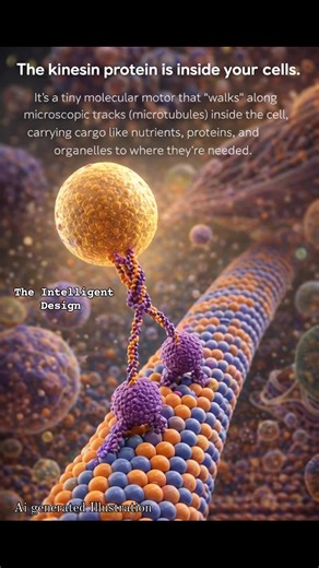 This tiny biological machine walks inside your body...even 99% of people never know about it. | The Intelligent Design