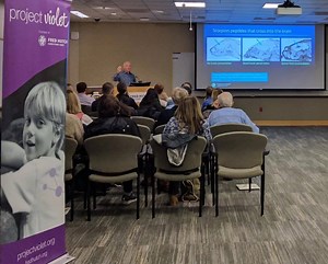 Last week Jim and team hosted an Open House to showcase our advances in getting Tumor Paint FDA-approved and the next wave of optide-based drug discovery. The Open House was attended by members of Team Rohan and from Slalom Consulting (Seattle branch) who saw first-hand the state of the art facility that drives the discovery of these novel drug-candidates. Project Violet and its donors have been instrumental in our continued successes, big and small, and we will continue our fight to cure neurob