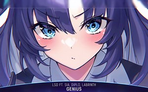 Nightcore - Genius - (Lyrics)
