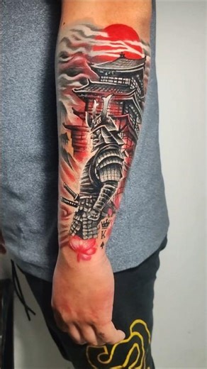 Samurai Tattoo Enhancement#tattoo #samuraitattoo