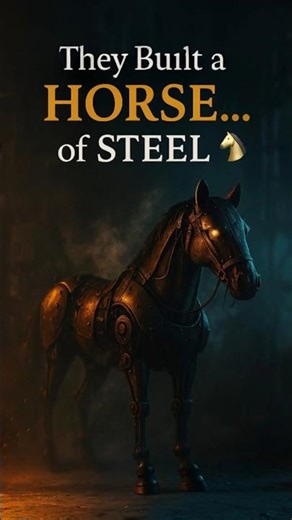 The Mechanical Horse — Man’s First Machine Beast 🐎 #shorts #history