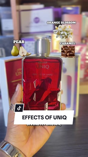 EFFECTS OF UNIQ ARMAF (F) A unique blend of sweetness and florals, giving a sophisticated and high-class scent profile, with an impressive longevity and performance. Great for date nights and daily activities as well. Fragrance notes; Pear, Mandarin, Vanilla, Orange Blossom, Coffee, Caramel, Cedarwood, White Musk and Patchouli. 🏷️ 60,000ngn EDP 100ml