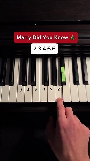 Holiday Tutorial 🌲 #piano #christmas