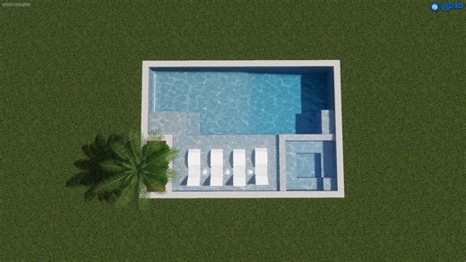 Euphorbia Pool & Spa Plans | Modern Industrial Design (downloadable) - Etsy