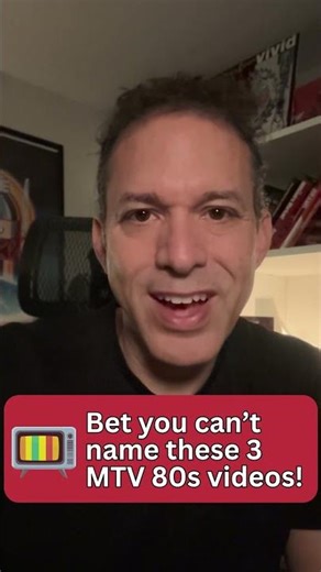 Can You Name These 3 MTV 80s Music Video Classics? 🎸📺