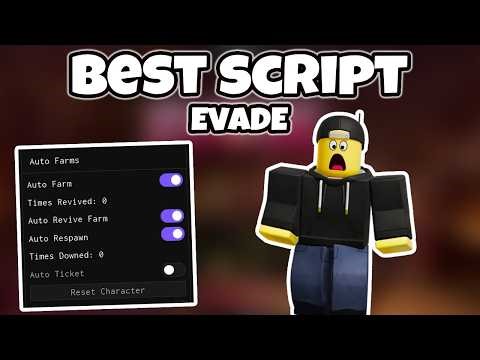 Evade Script – God Mode, Full Bright, Afk Farm.