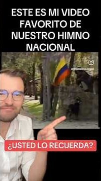 Mi video favorito: himno nacional 🇨🇴
