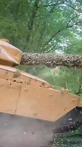 First Tank Drive EVER! 💥 #reels #driving #tank #trees #wreck #whynot #whistlindiesel #fun | Whistlindiesel