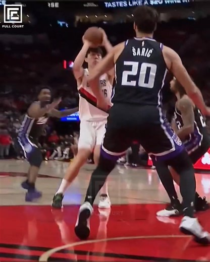 No. 16 pick 🇨🇳 Yang Hansen delivers 16 PTS, 4 REB, 3 BLK against the Kings — the rookie is already making noise. 🏀🔥 | Full Court