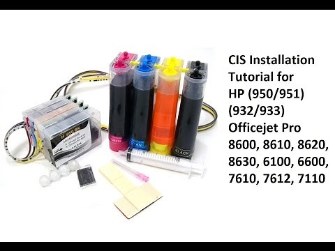 HP 8600, 8610, 8620, 8625, 8630, 8100, 276DW, 251DW, Installation Video