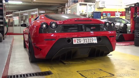 Ferrari 430 Scuderia F136E V8 Engine Sound