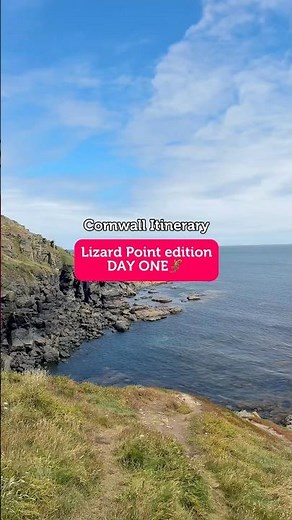 How to spend a day in Lizard, Cornwall 🦎 ☀️🌊🐚#lizardpoint #thingstodoinlizard #cornwallitinerary