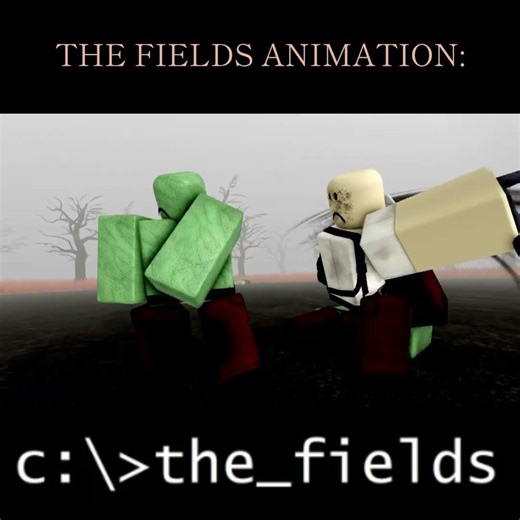 THE FIELDS - ROBLOX COMBAT ANIMATION #shorts