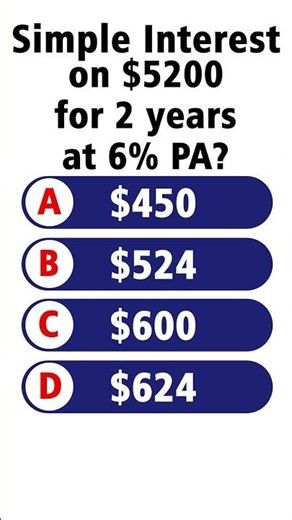 Simple Interest Challenge #quiz #mindbendingquiz #intelligence #maths #simpleinterest