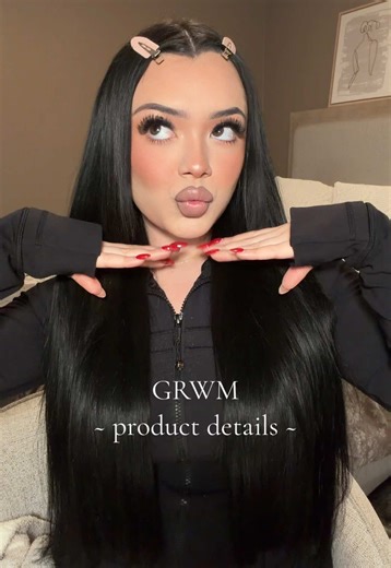 Product Details 🌧️ foundation: @Charlotte Tilbury airbrush flawless foundation “3 Neutral” bronzing stick: @Rare Beauty bronzing stick “bright side” blush: @Patrick Ta Beauty blush duo “shes blushing” concealer: @Too Faced born this way “swan” and @Morphe Cosmetics color corrector “blossom 1” powder: @Maybelline New York fit me loose powder “5” bronzer: charlotte tilbery matte bronzer “2 Medium” highlight: @Benefit Cosmetics cookie highlighter mascara: Benefit roller lash setting spray: Benefit