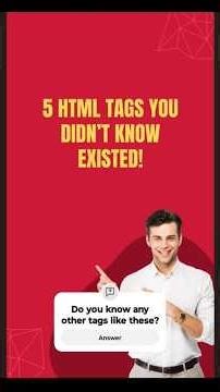 5 HTML Tips That Will Blow Your Mind 🤯 #shorts