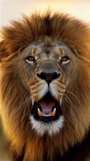 2. This Slow-Mo Lion Roar Will Give You Goosebumps 😳🦁 #shorts video