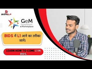 GeM Portal Bid मे L1 करना सीखे | Learn how to Come L1 in bids | GeM Portal Bid L1
