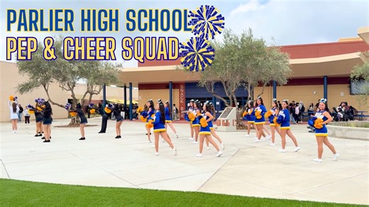 ✨ Panther Spirit in Action! ✨ Our very own Parlier High School Pep and Cheer Squad brought the energy during lunch today, getting us pumped up for tonight’s big game against Fowler! 🔵🐾⚪ This was just a preview of the excitement and spirit you’ll see at the game tonight. Amazing job, Pep & Cheer, you’ve set the tone for Panther pride! 💙🤍 📣 See you at the game, let’s show our Panther spirit! | Parlier Unified School District