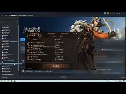 How to get Mount and Blade 2 Bannerlord Mods working / mod list and mod order for satisfying combat