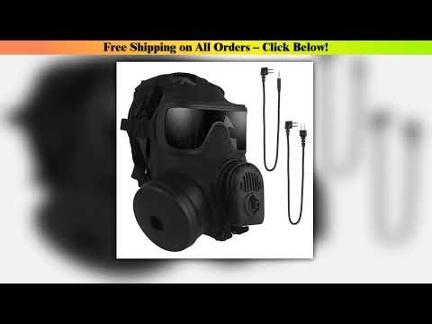 M53 Dust Gas Mask Dummy Model for Tactical Paintball Full Face Protective Mask with Fan Filter