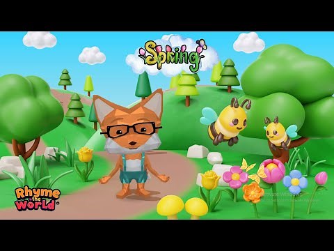 Springtime Song for kids| Fun rhyme words | Nursery Rhymes for kids