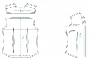 服装CAD基础制版第六课 女衬衫（上）