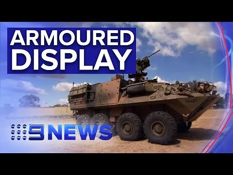 Army given the keys to new multi-billion dollar combat vehicles | Nine News Australia