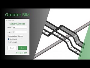 Smart Cable Tray Bending in Revit | No More Sections with GreaterBIM