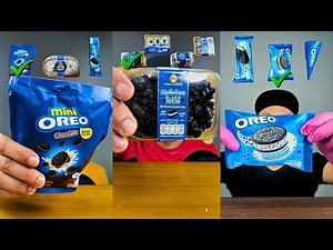 ASMR Eating Oreo Dessert Mukbang Satisfying Chocolate Crunch Sounds EP.19