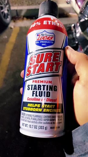 Where do I spray the starting fluid? I don’t want to have to take off the gas tank and then take off the air intakes can I just spread like this #startingfluid #coldstartmotorcycle