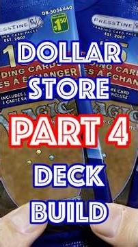 Dollar store deck build! Part 4! #mtg #mtgcommunity #commanderdeck #monogreen