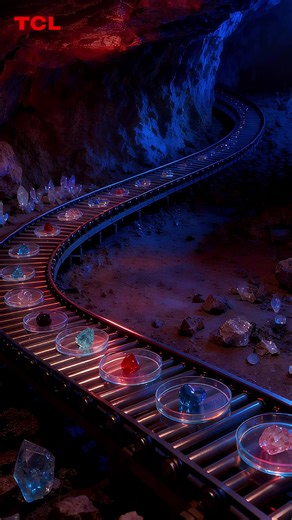 It looks like a plastic gemstone, but looks can be deceiving 😉 With the TCL C9K QD-Mini LED TV’s CrystGlow WHVA Panel and 5X Contrast Enhancement, a dazzling crystal stone comes to life! Choose sharper contrast, richer detail, and crystal-clear viewing with TCL 🤩 #TCL #TCLTVs #QDMiniLED #MiniLED #CrystalClear | TCL Electronics