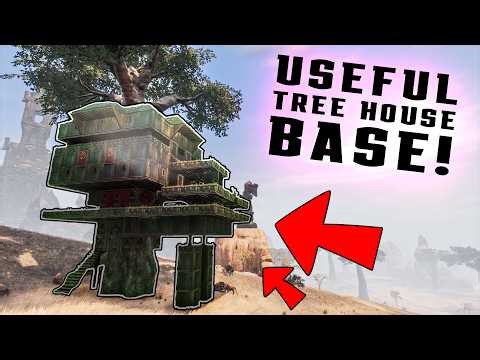 Useful Tree House Base! | Conan Exiles