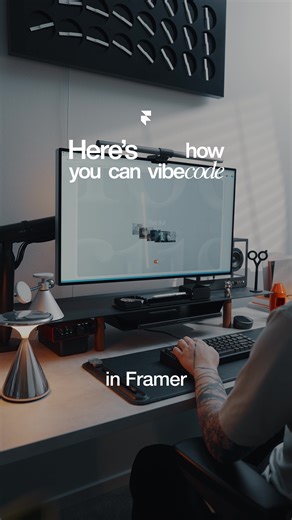 Vibecode in Framer: Create Interactive Components Easily