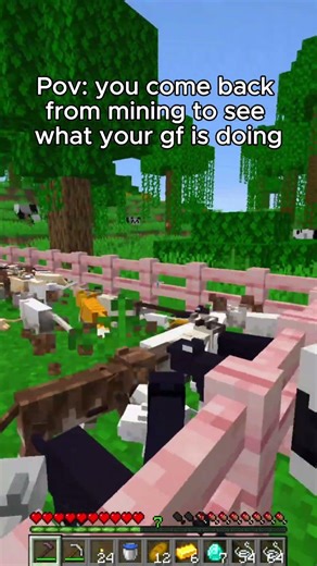 String farm? #minecraft #minecraftshorts #minecraftmemes