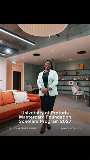 University of Pretoria Mastercard Foundation Scholars Program 2027