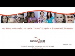 Get Ready: An Introduction to the Children’s Long-Term Support (CLTS) Program​