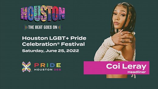 Here are the artists performing at the 2022 Houston LGBT Pride Celebration