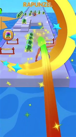 Dancing hair |Master of games| #youtubeshorts #dancing #hair #shortsfeed #shortsfeed #game #rapunzel