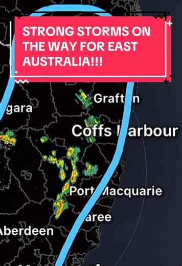 Strong Storms Forecasted for Eastern Australia
