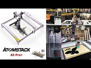 AtomStack A5 Pro+ Laser Engraver: Does this compressed spot 5W laser module really work better?
