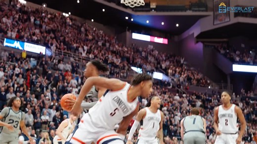 Hartford has been hype all season so far Bring the energy tomorrow vs. DePaul ⚡ EverlastEnergy and Roofing | UConn Huskies