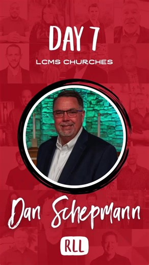 Today, we are praying for every congregation across the LCMS with Pastor Dan Schepman. From mission outposts to established churches, asking the Good Shepherd to restore, renew, and lead His Church in every season. Subscribe and join us tomorrow for Day 8 of 21 Days of Prayer for the LCMS. https://youtube.com/playlist?list=PLGTtxZdvRT4ObFUbbHMOrw2UcUVv6r95g&si=HClmXDZY_xc-zEVX | Red Letter Challenge