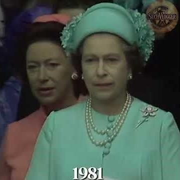 The Evolution of Queen Elizabeth II (1926-2022) #royalfamily #history