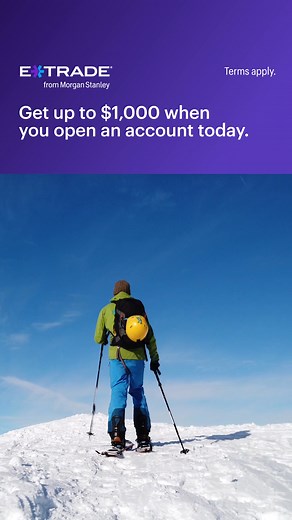 1.5K views | With E*TRADE from Morgan Stanley, you get the best of both worlds: the freedom to invest for the now and plan for the future. Try us. | E*TRADE from Morgan Stanley | Facebook