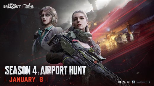 48K views · 909 reactions | Season 4: Airport Hunt coming Jan 8th! New map Airport, snow-dusted Northridge, and massive in-raid gameplay – everything you need for the hunt lands Jan 8. Operators, would you rather scrounge like a petty thief… or hunt big and extract with a fortune worth risking it all? #ArenaBreakoutPC #ArenaBreakoutInfinite #ABIS4 | Arena Breakout: Infinite | Facebook