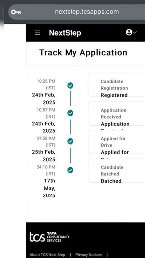 Tcs nqt 09 oct results updates #shorts #interview #tcs #tcsnqt #nqt #tcsnextstep #update #viral#job
