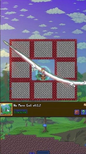 The demonic Om leaf will no longer spread with No More Evil #terrariamods #terraria #adventuregame